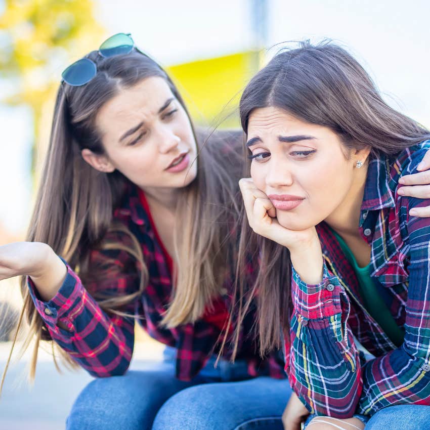 woman refuses to sink to her disrespectful friend's level