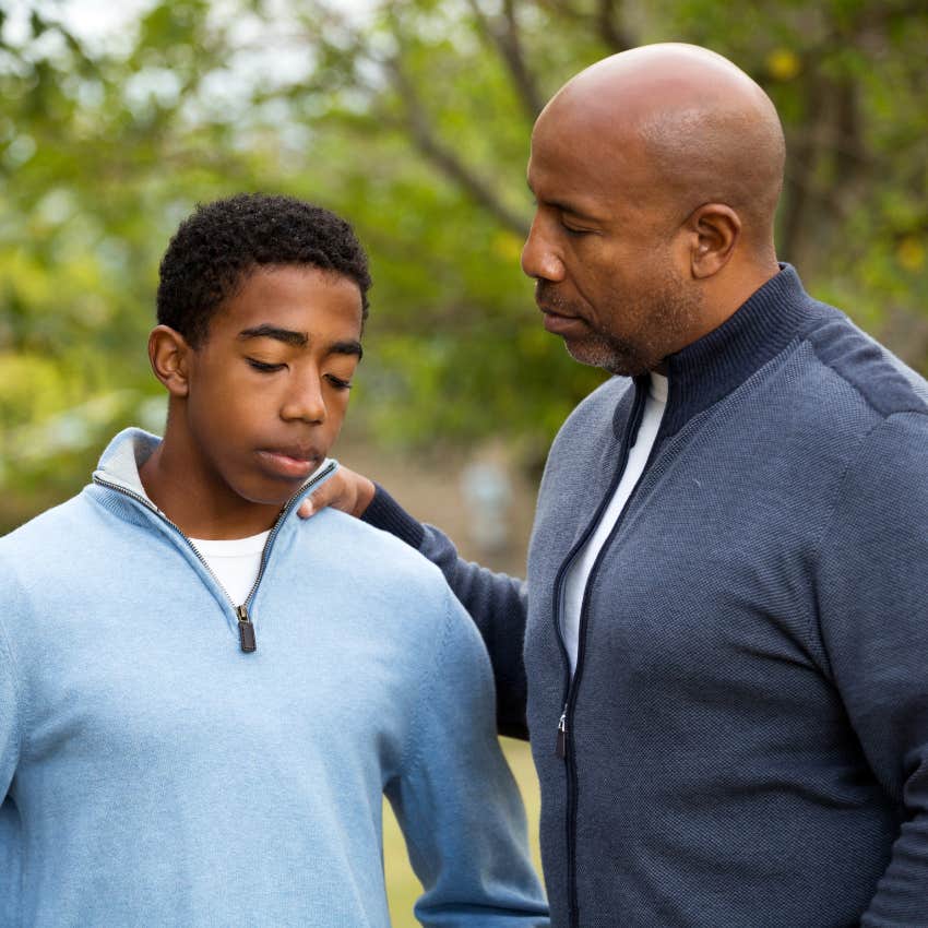 man asking boy how day was increases emotional intelligence
