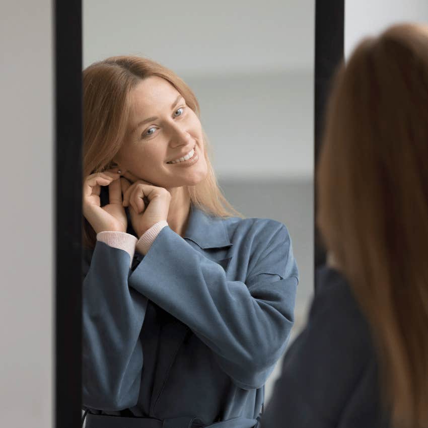 woman being kind to herself asking how she feels today