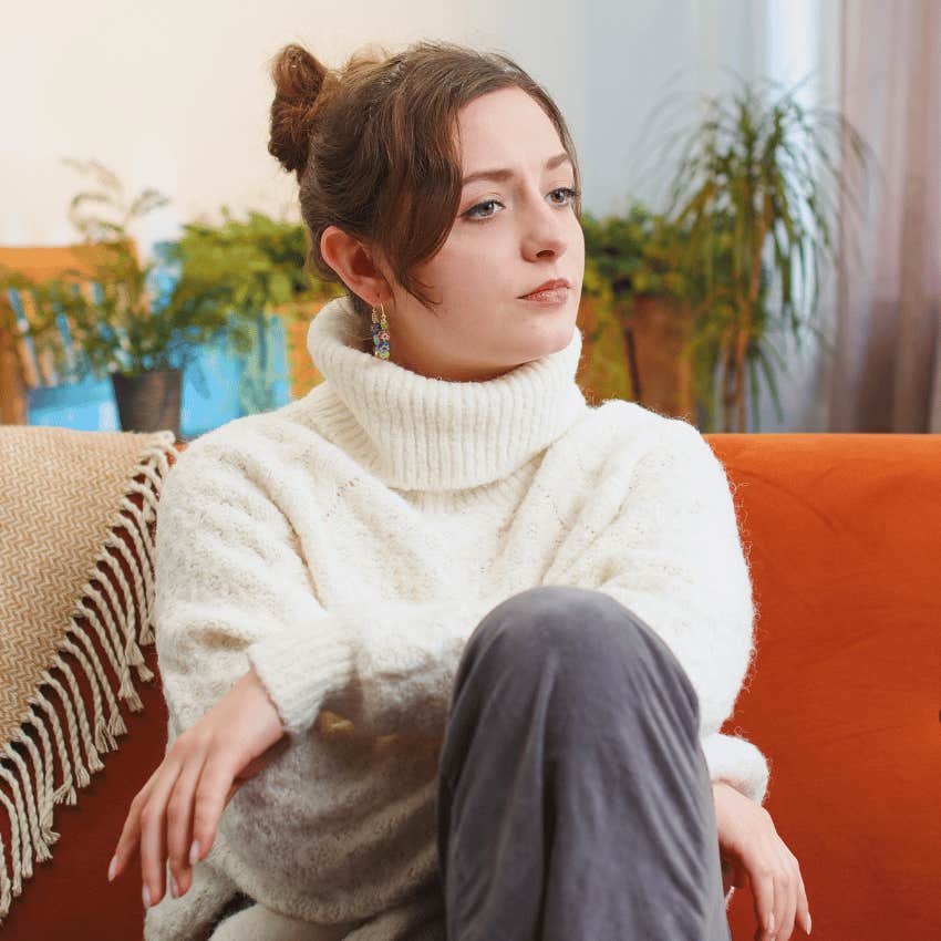 woman with high emotional resilience knowing thoughts are her emotions