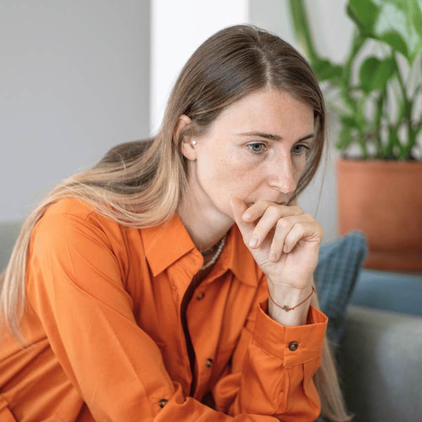 woman with low mental intelligence being afraid to say no