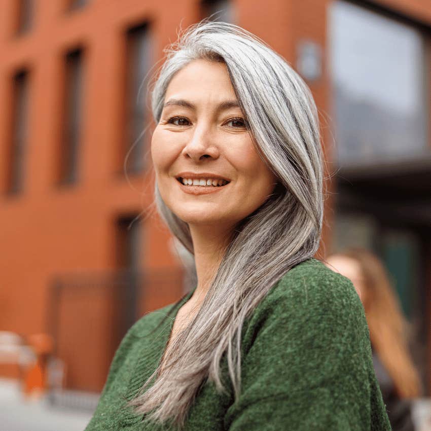 woman staying mentally sharp by not obsessing over every though