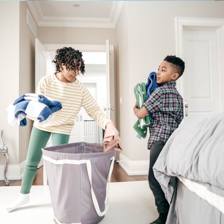 kids who cant do the laundry correctly