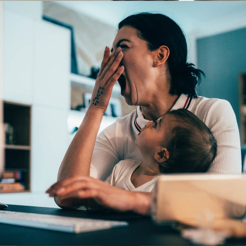 women with too many responsibilities who is tired but cant stop
