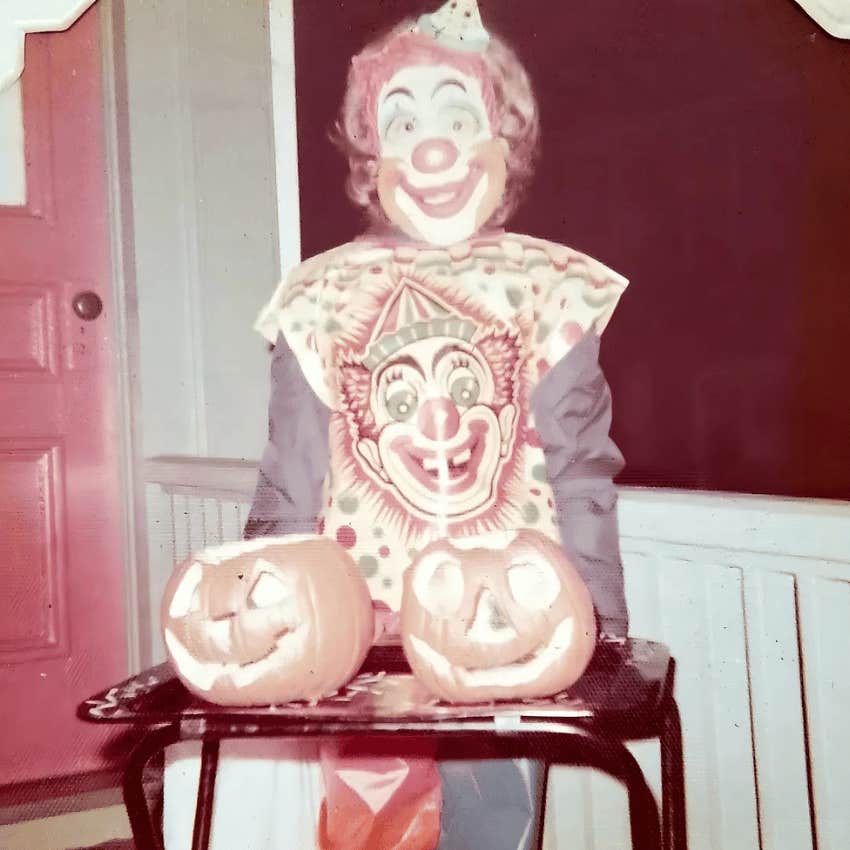halloween costume photo from author