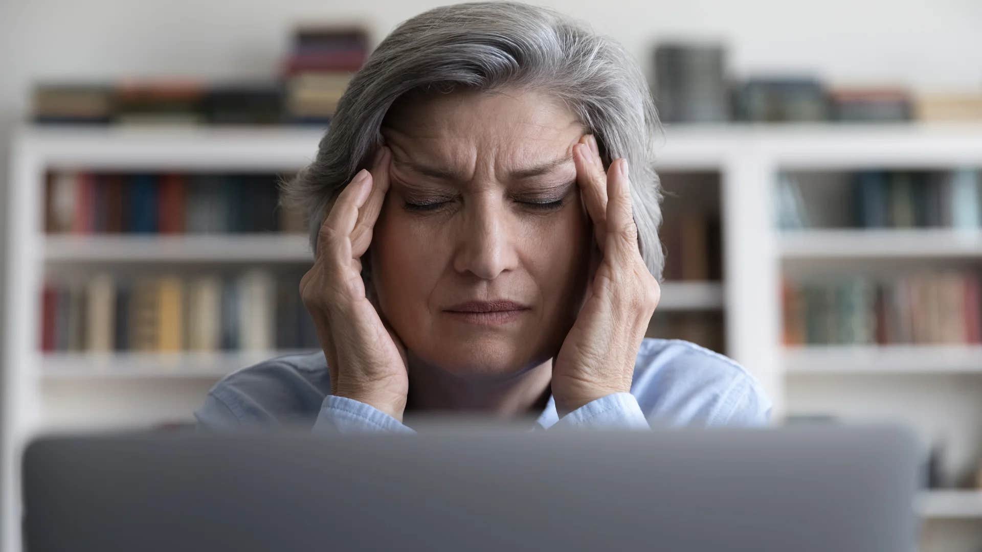 older woman being told hard work isn't everything