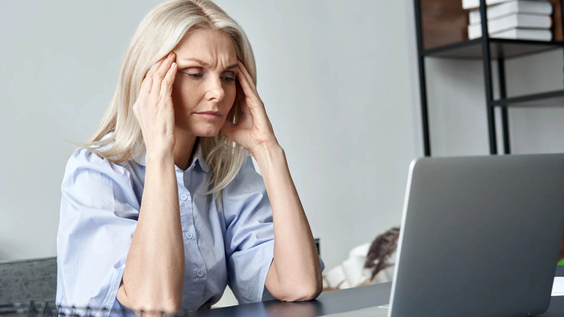 woman being told colleague is protecting her peace