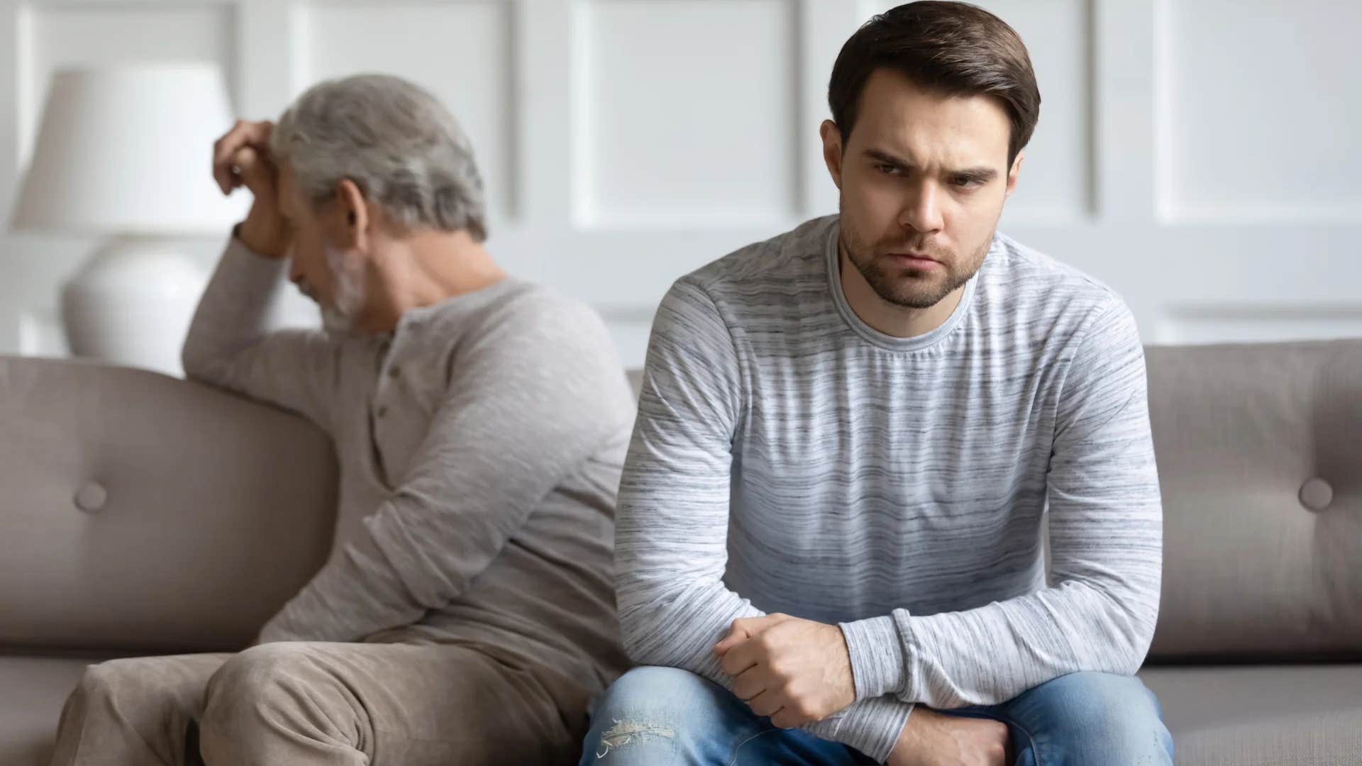 young man being told by boomer we did fine without therapy