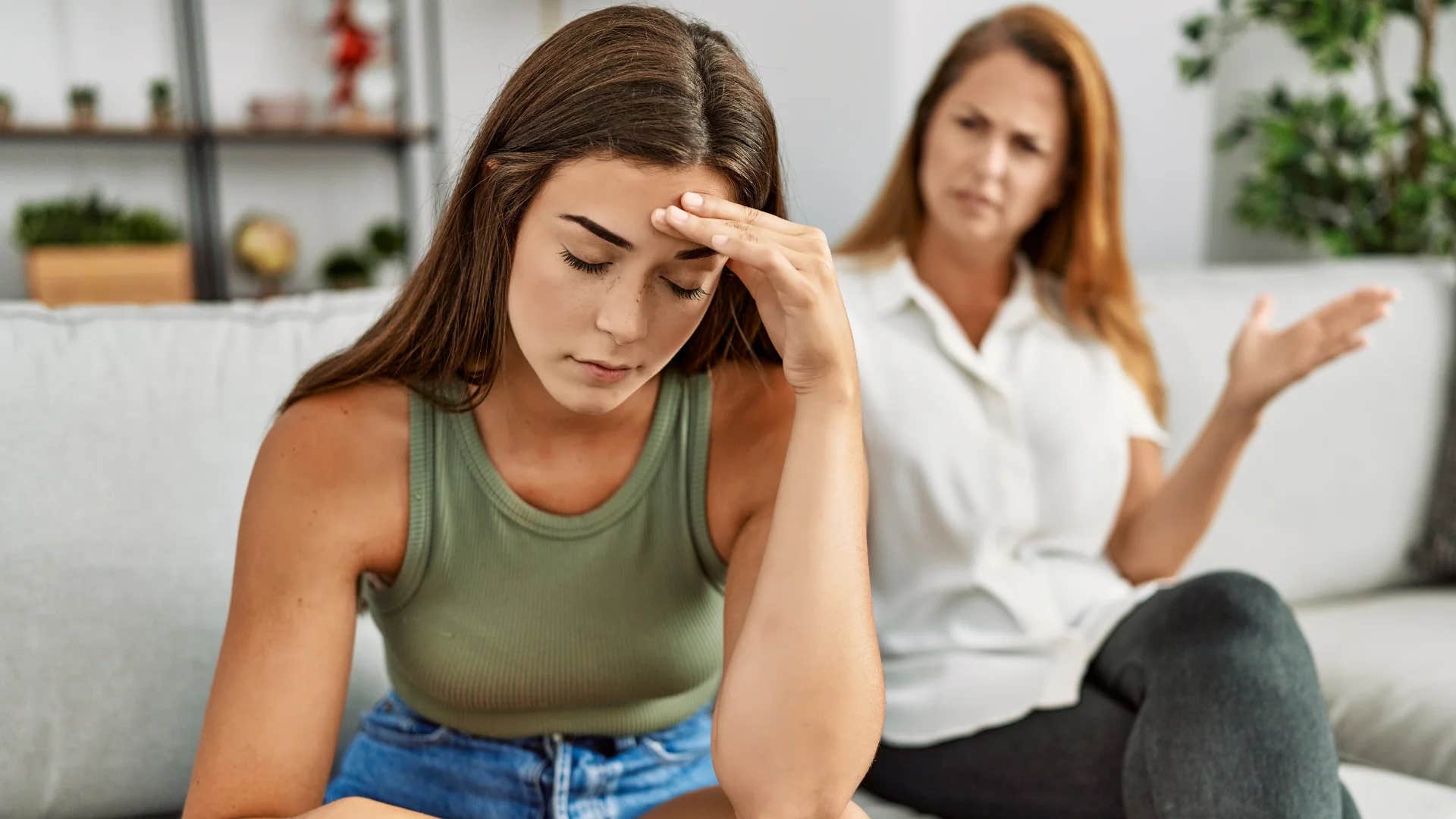 young woman being asked when are you going to settle down