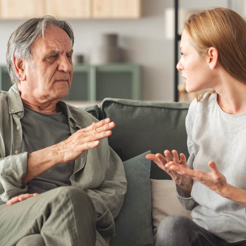 boomer who thinks his daughter's behavior is rude