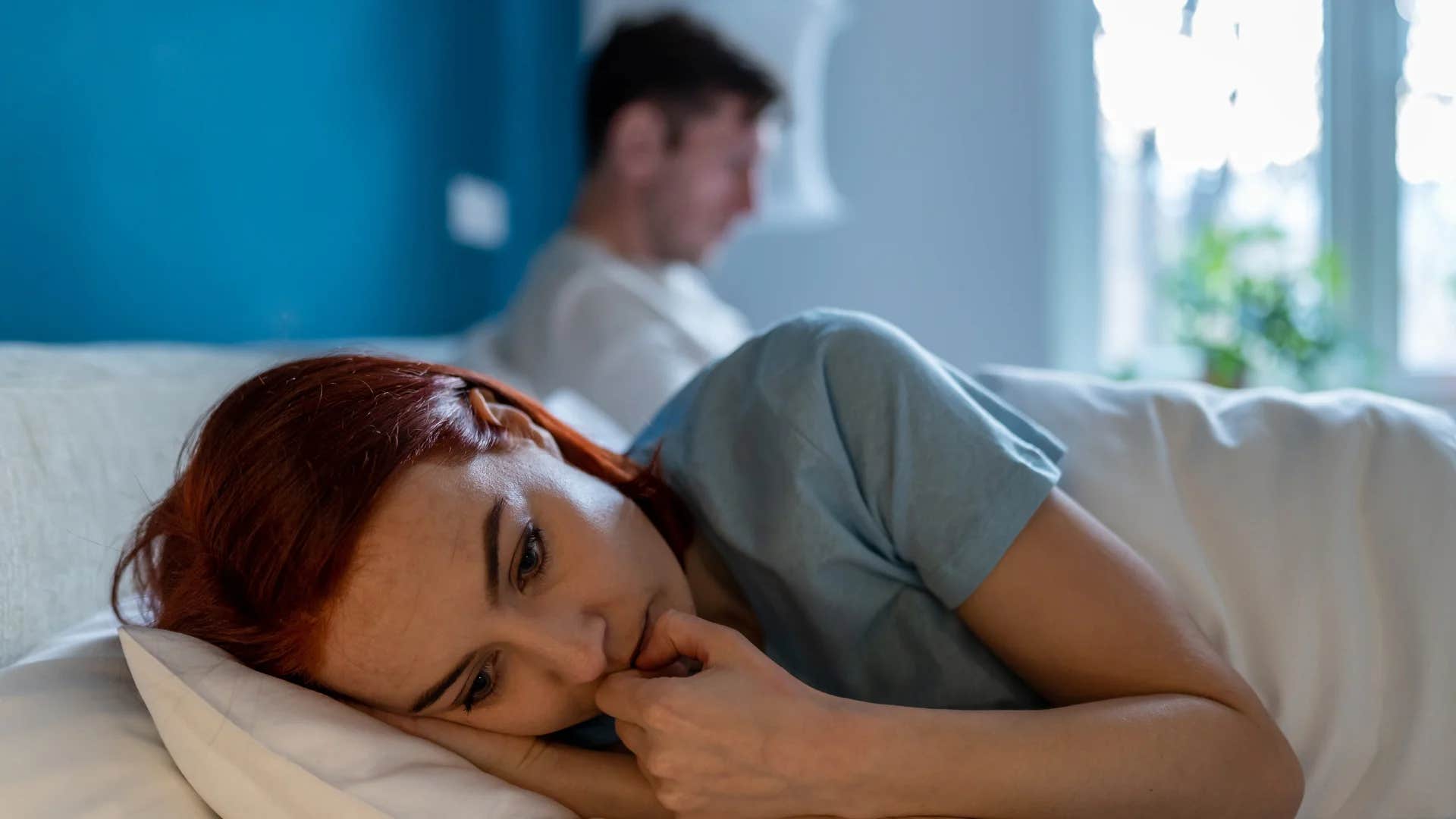 manipulative woman telling man i hope you never have to feel what i'm feeling right now