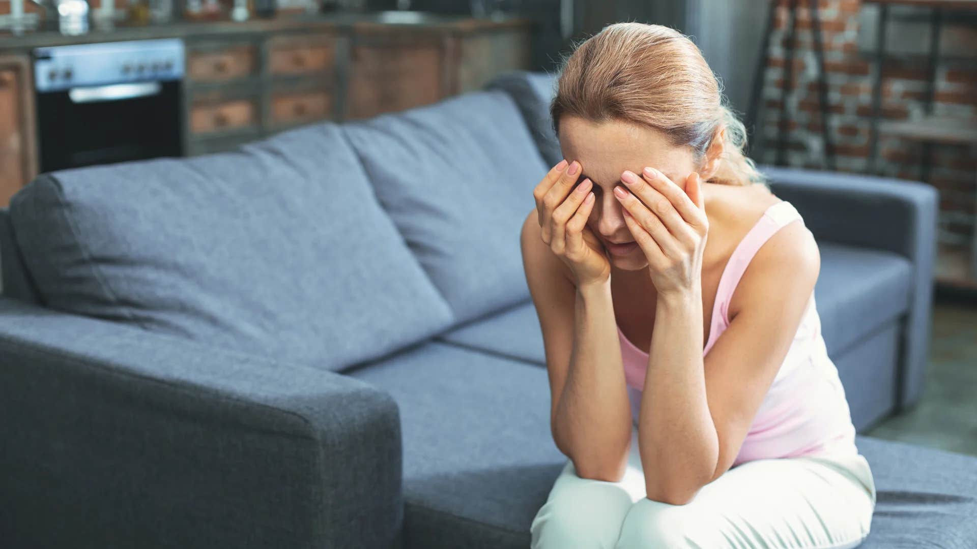 unhappy woman saying nothing ever works out for me