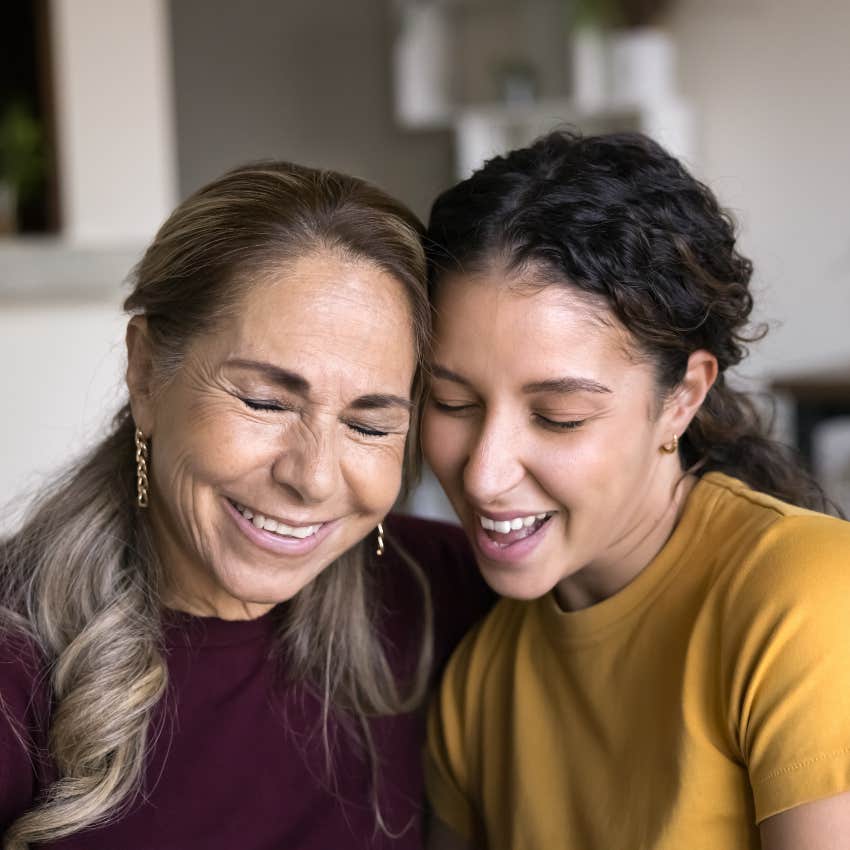 Gen X woman managing work-life balance with her daughter