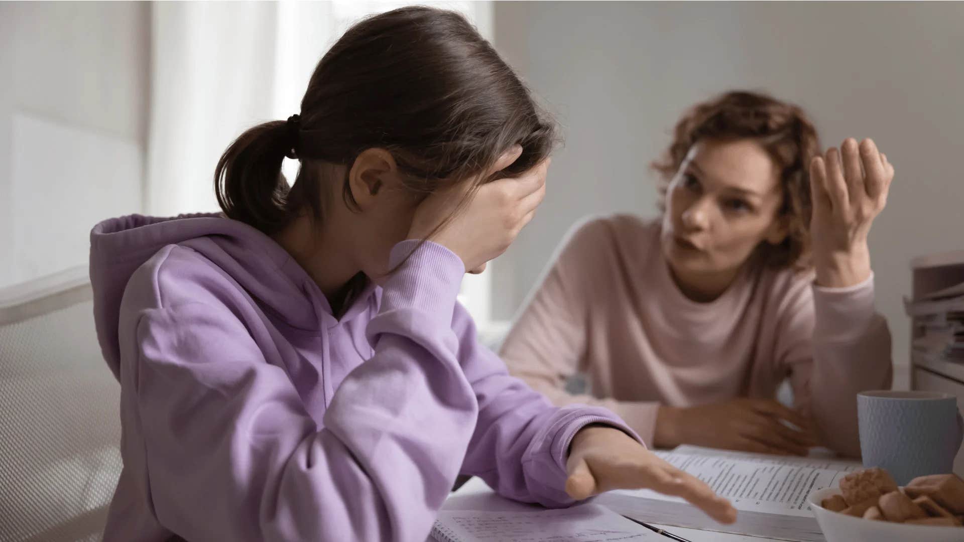 toxic parent asking teenager what more could she possibly want