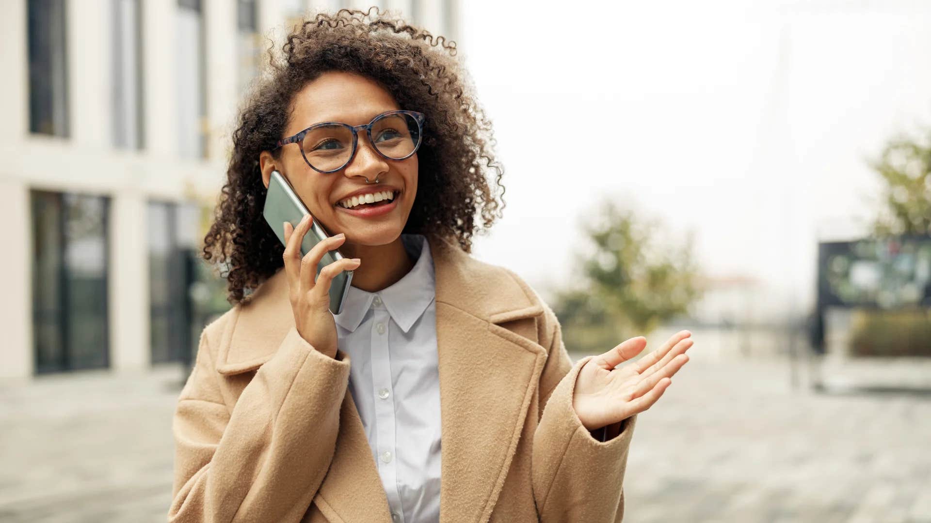 gen-z employee on phone saying that doesn't align with my values