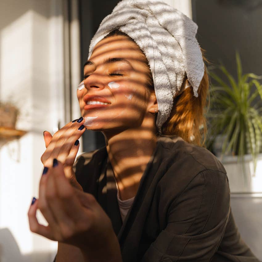 millennial woman spending the weekend on self-care
