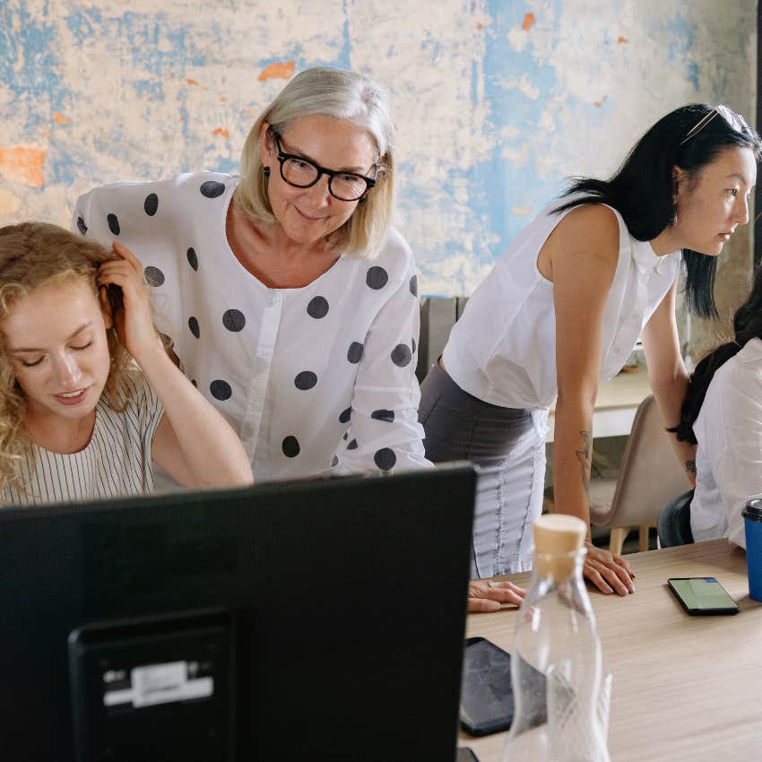 professional gen x woman at work