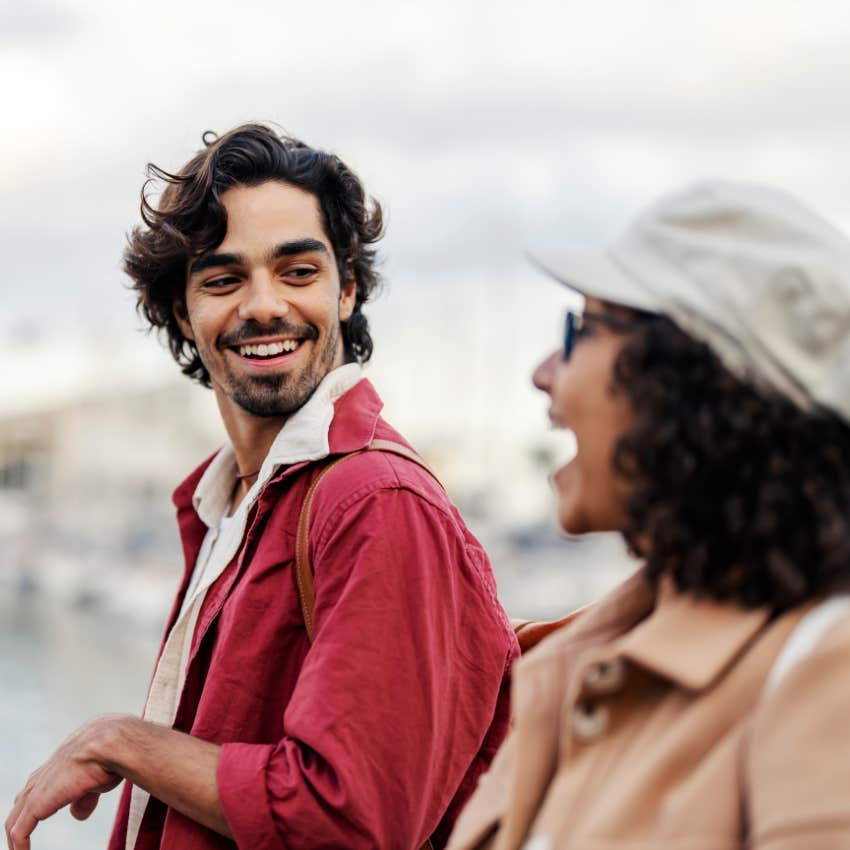 Gen Z couple using their PTO and going on vacation