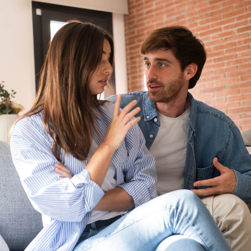 woman who grew up with no privacy keeping secrets from her husband