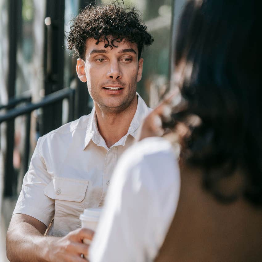 man raised by inconsiderate parents having a hard time setting boundaries with friend
