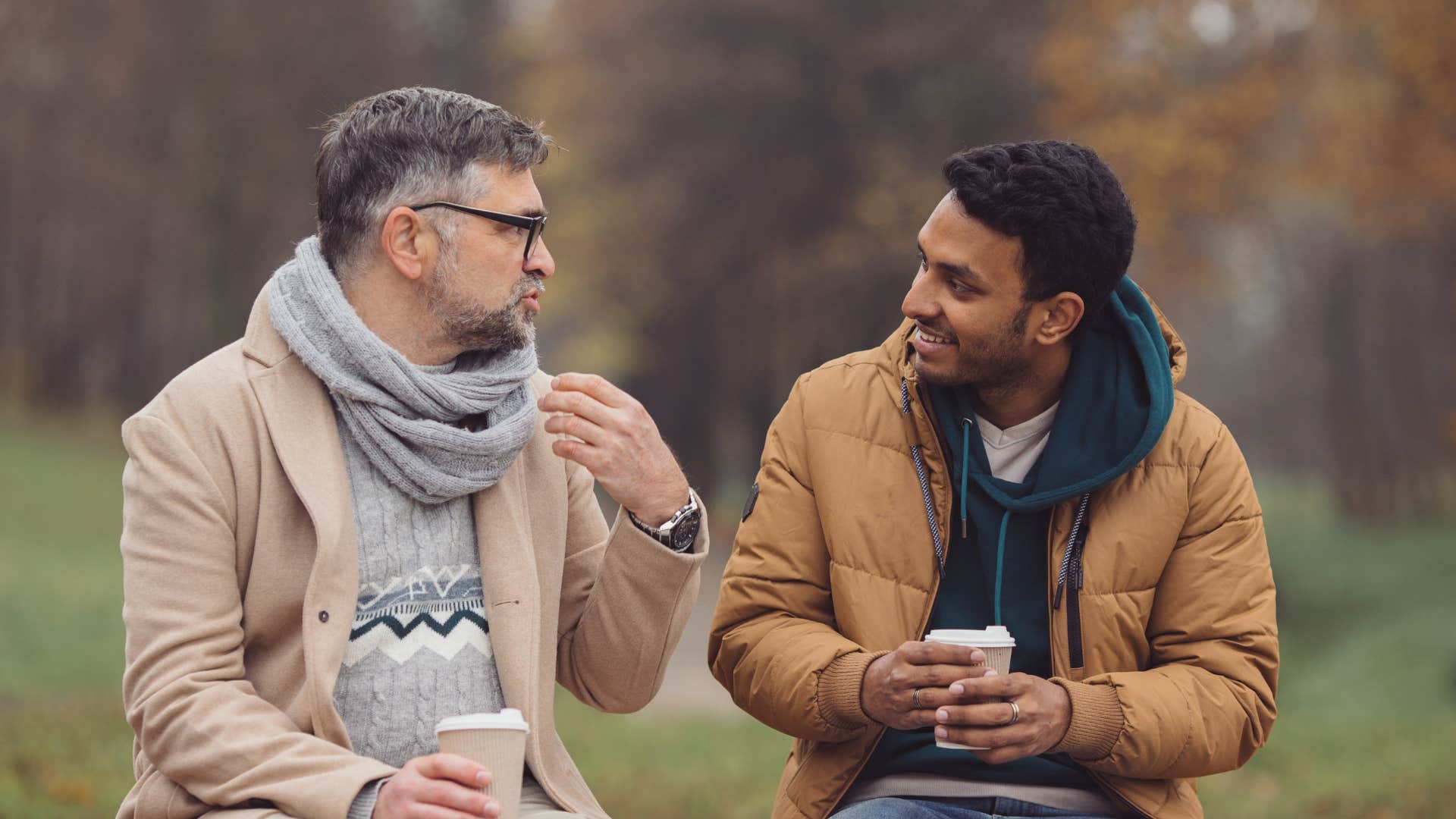 man who grew up with unpredictable hot-tempered parents is a great communicator 