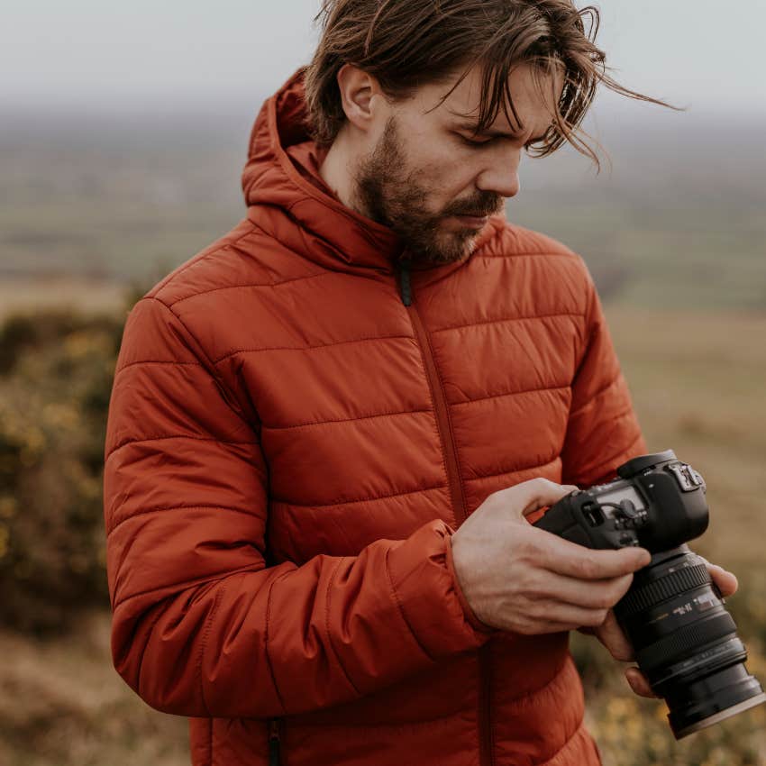 man looking at camera grew up without a lot of friends