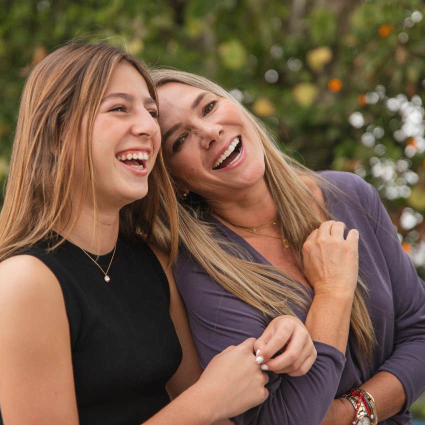 millennial mom and her daughter