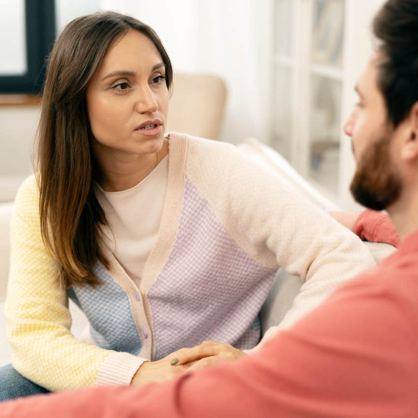 woman looking for validation in her partner