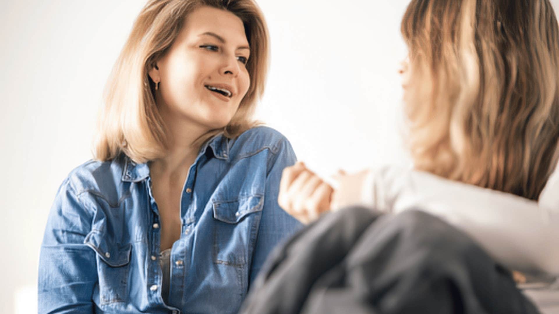 woman raised by nosy parents who is a people pleaser