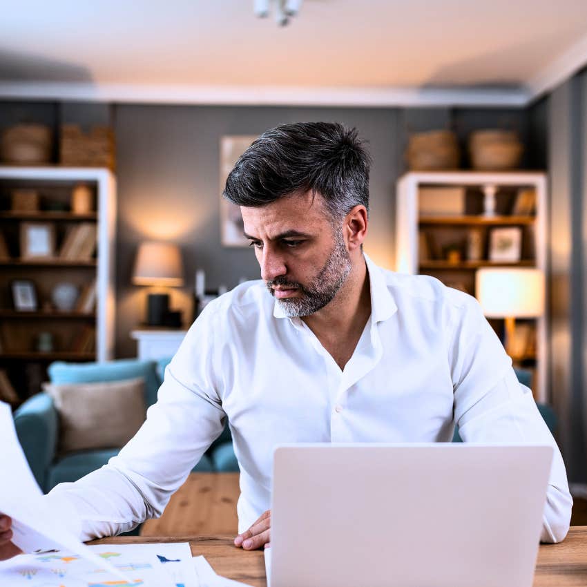 Disciplined man follows through even when he doesn't feel like it because he was raised by parents who made him work for everything