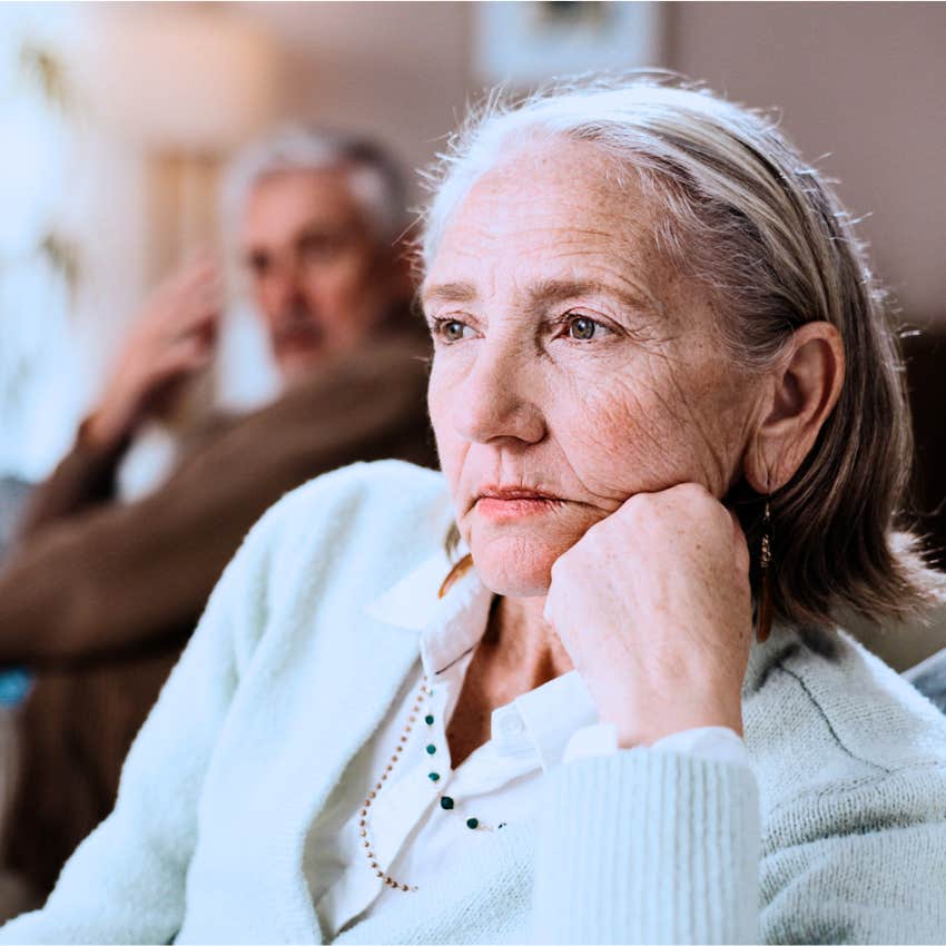 woman avoiding setting boundaries at home with her partner