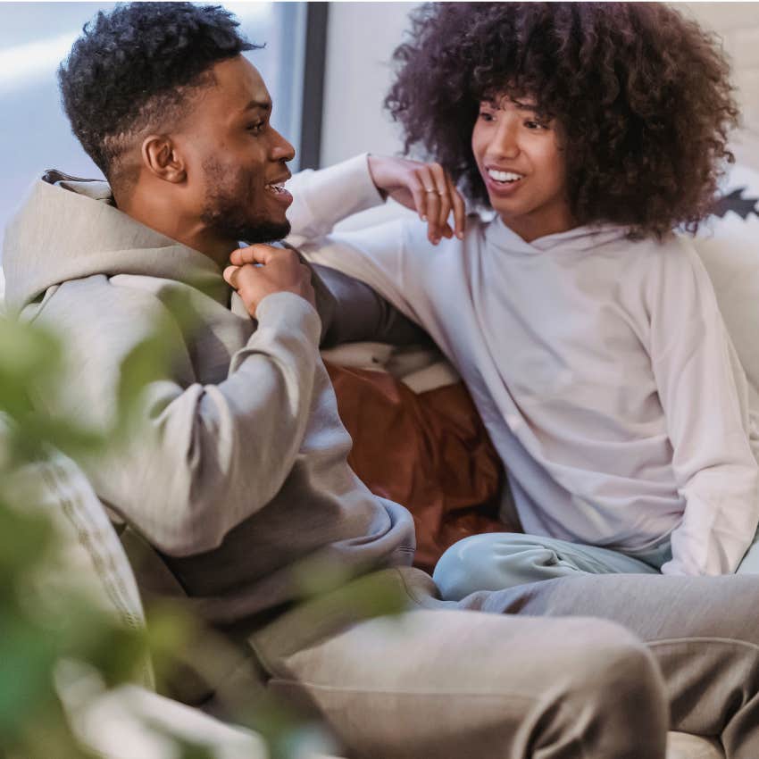 man raised by parents who loved each other being honest
