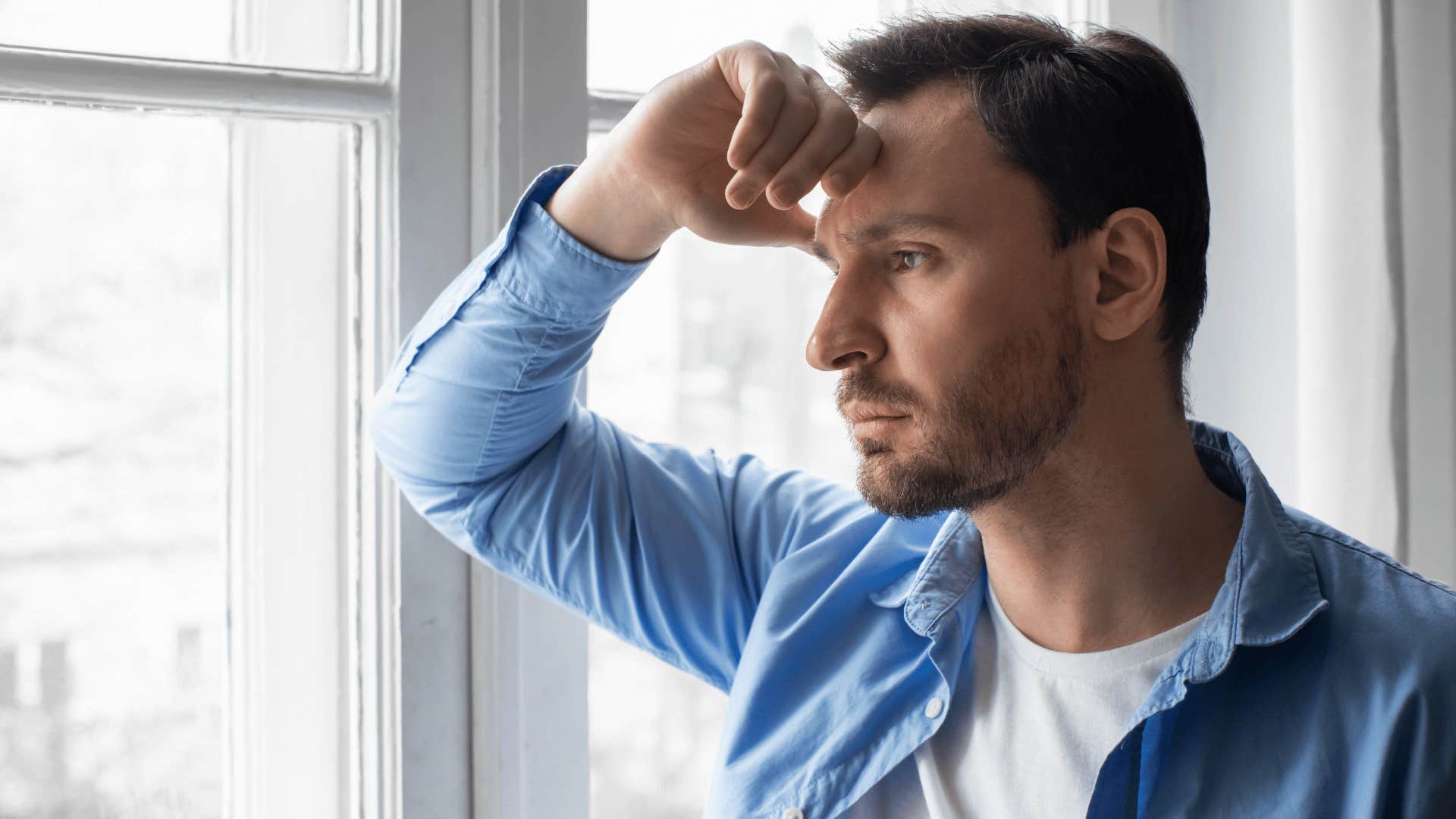 man raised by parents who never admitted their mistakes second guessing himself constantly