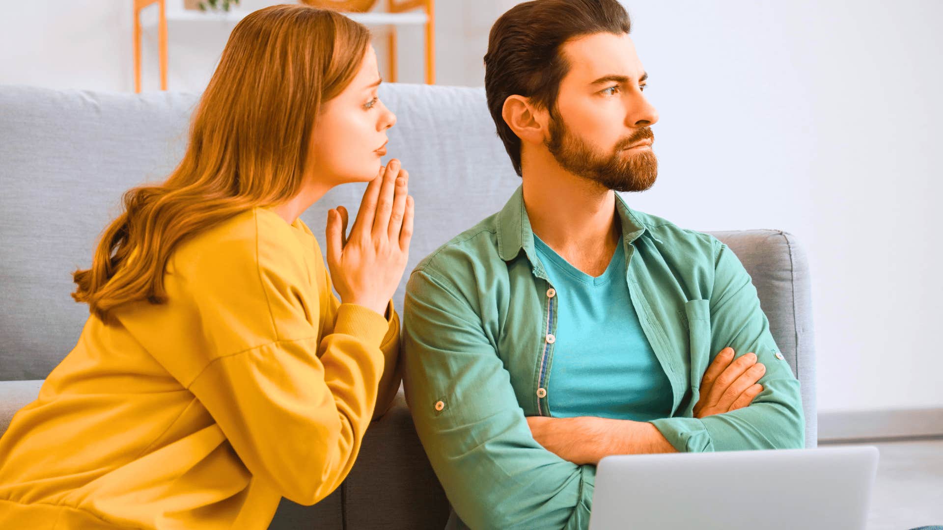 woman who had to manage her mom's bad moods apologizing