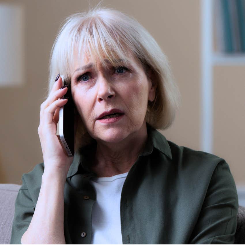 annoyed woman on the phone with friend consistently canceling plans