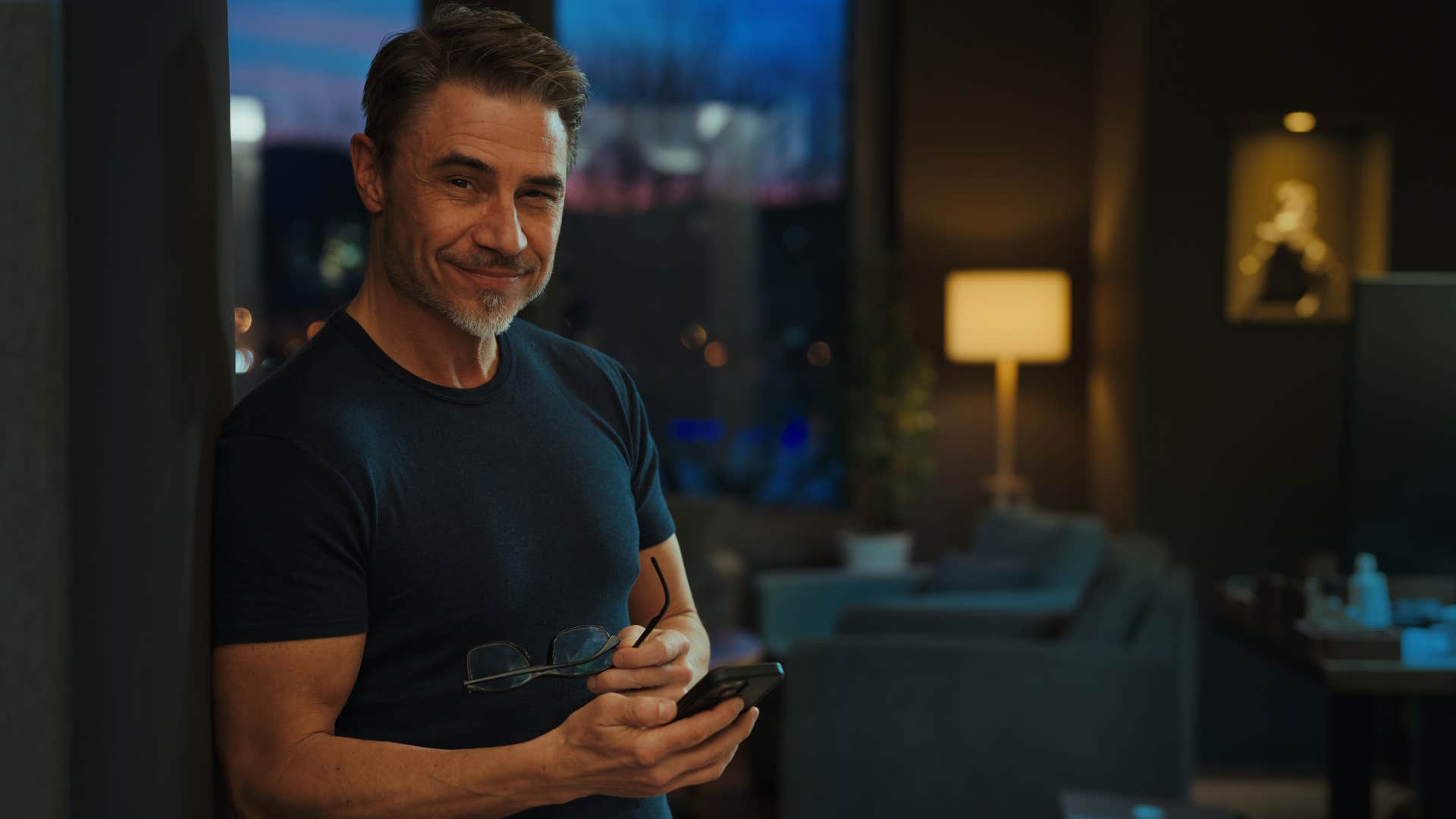 gen x man happily in bed by 10 isn't embarrassed to spend a night at home
