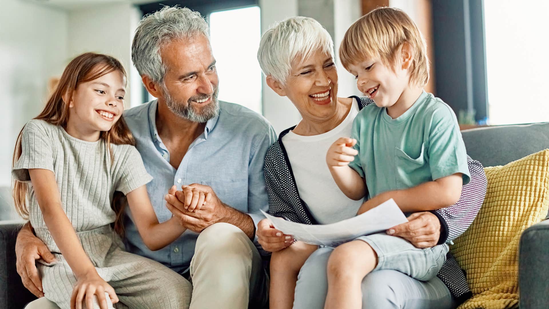 grandparents feeling like the most important people in the room 