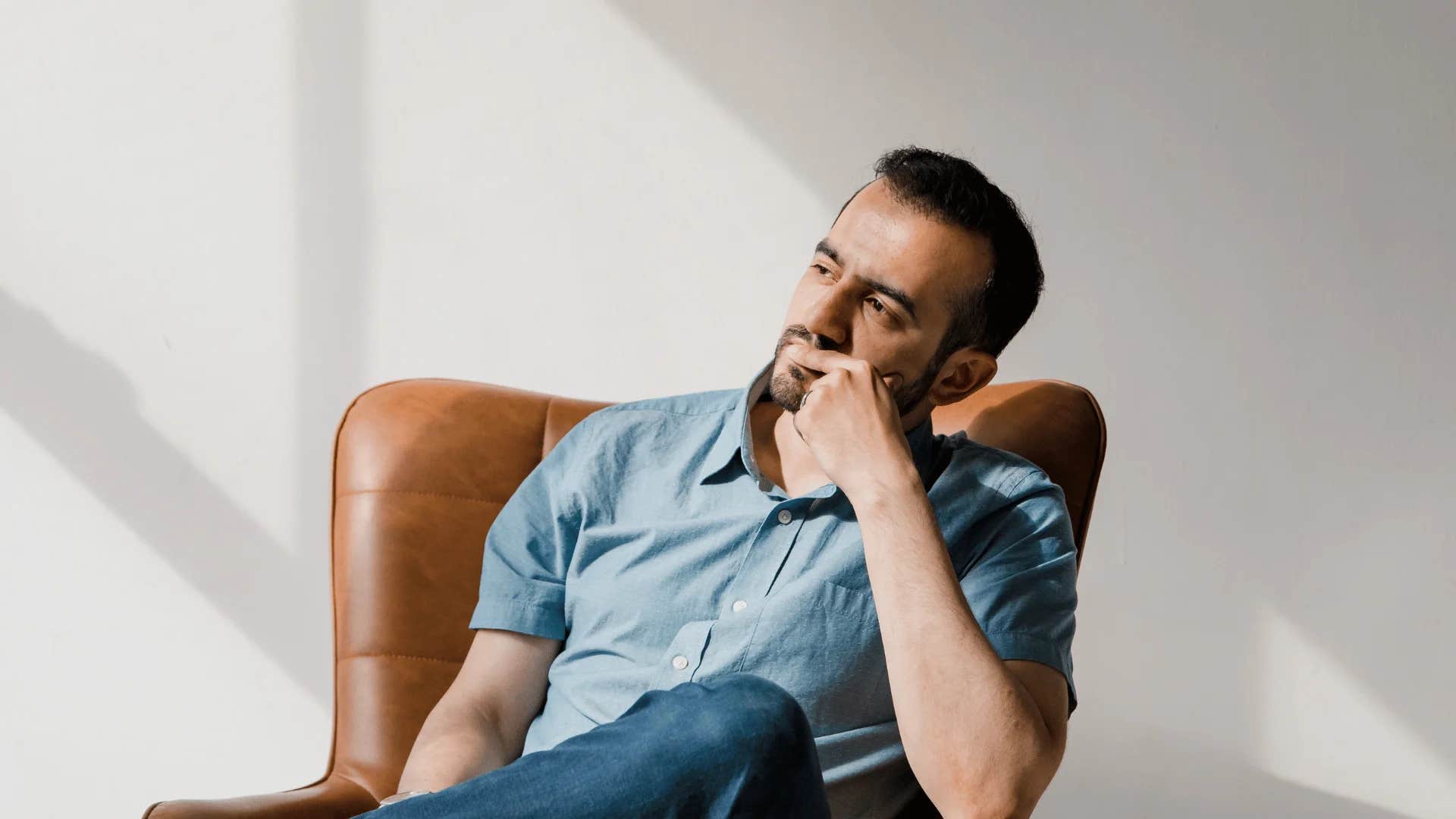 man admitting i don't need to know all the answers