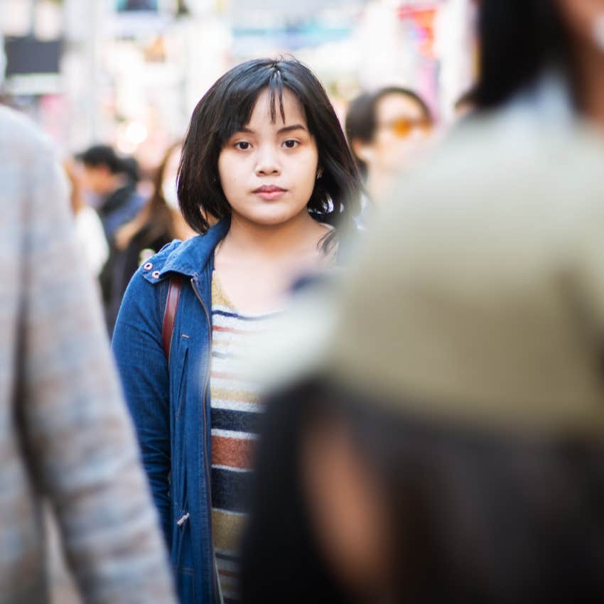 woman who is a mental and emotional misfit and says she's not like everyone else