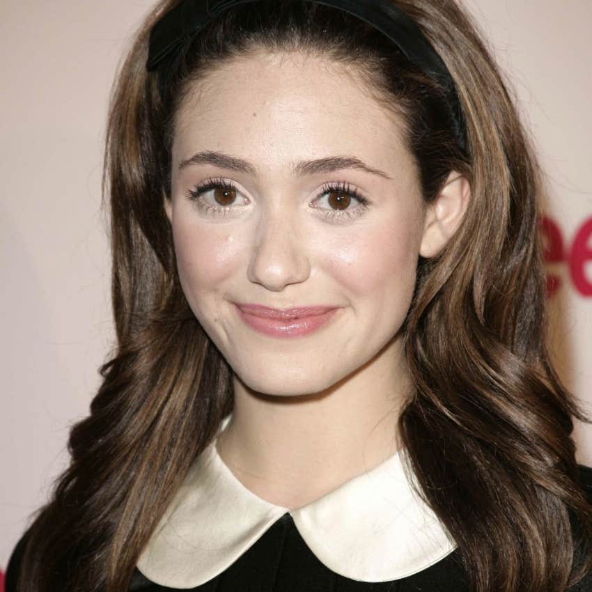 emmy rossum in 2014 dressed in millennial twee fashion