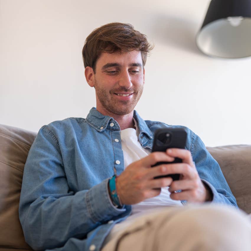 millennial man living a comfortable lifestyle