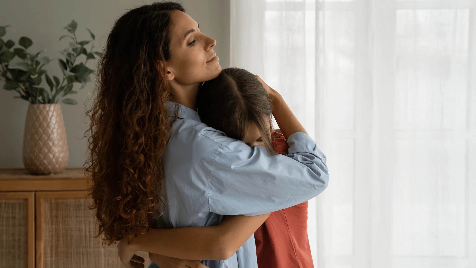 mom hugging teenager don't let one bad moment ruin your day