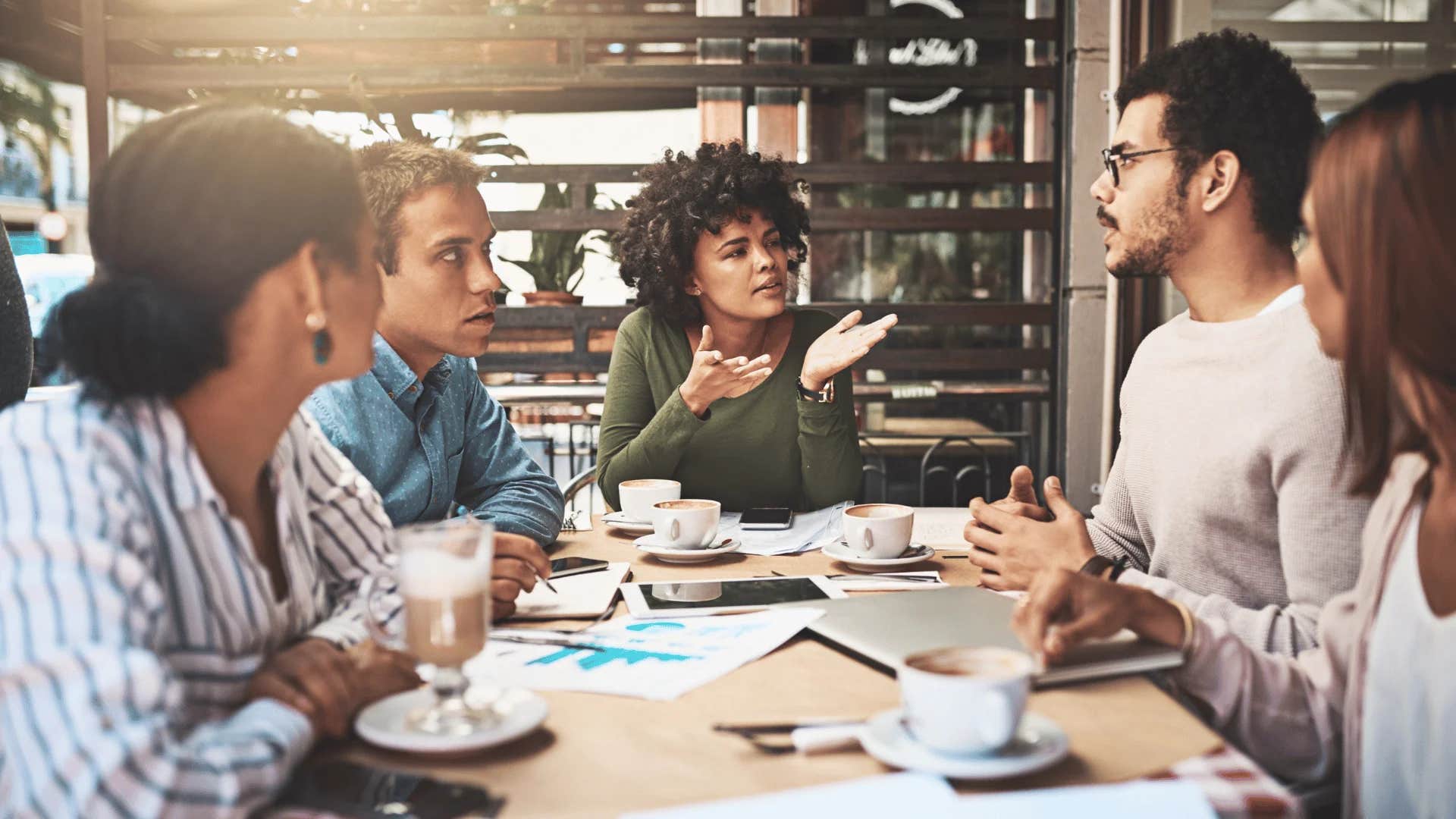 woman telling team let's think in terms of scalable solutions not a band-aid fix