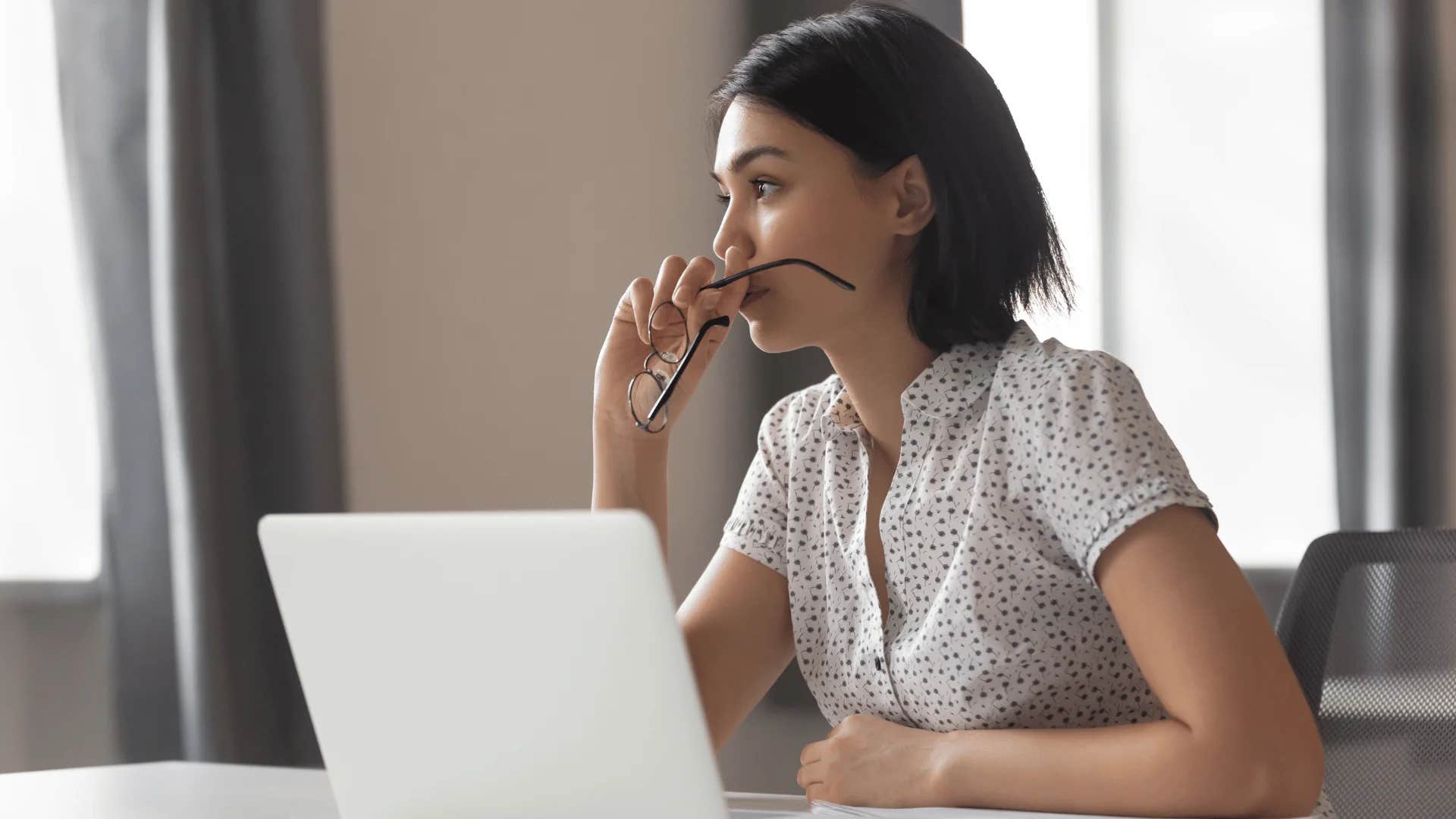 woman asking what's the end goal here
