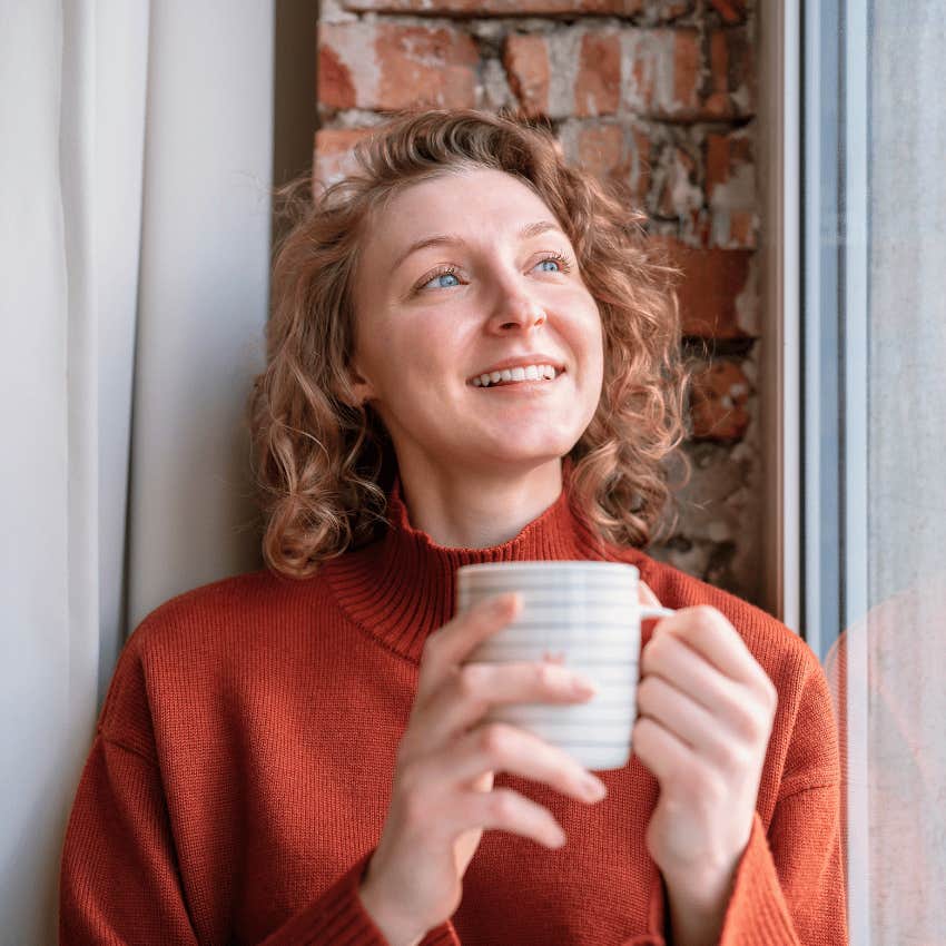 young woman who enjoys being around fewer people