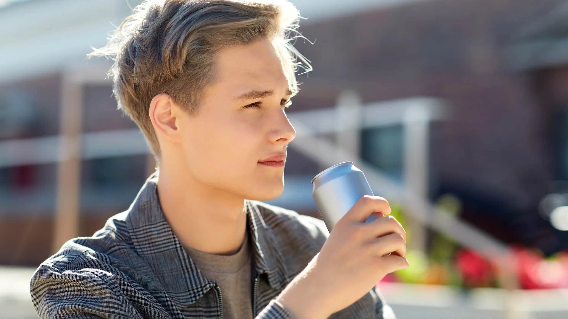 young man asking want a pop