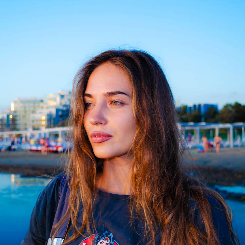 woman with a highly developed sense of self keeps promises she makes to herself