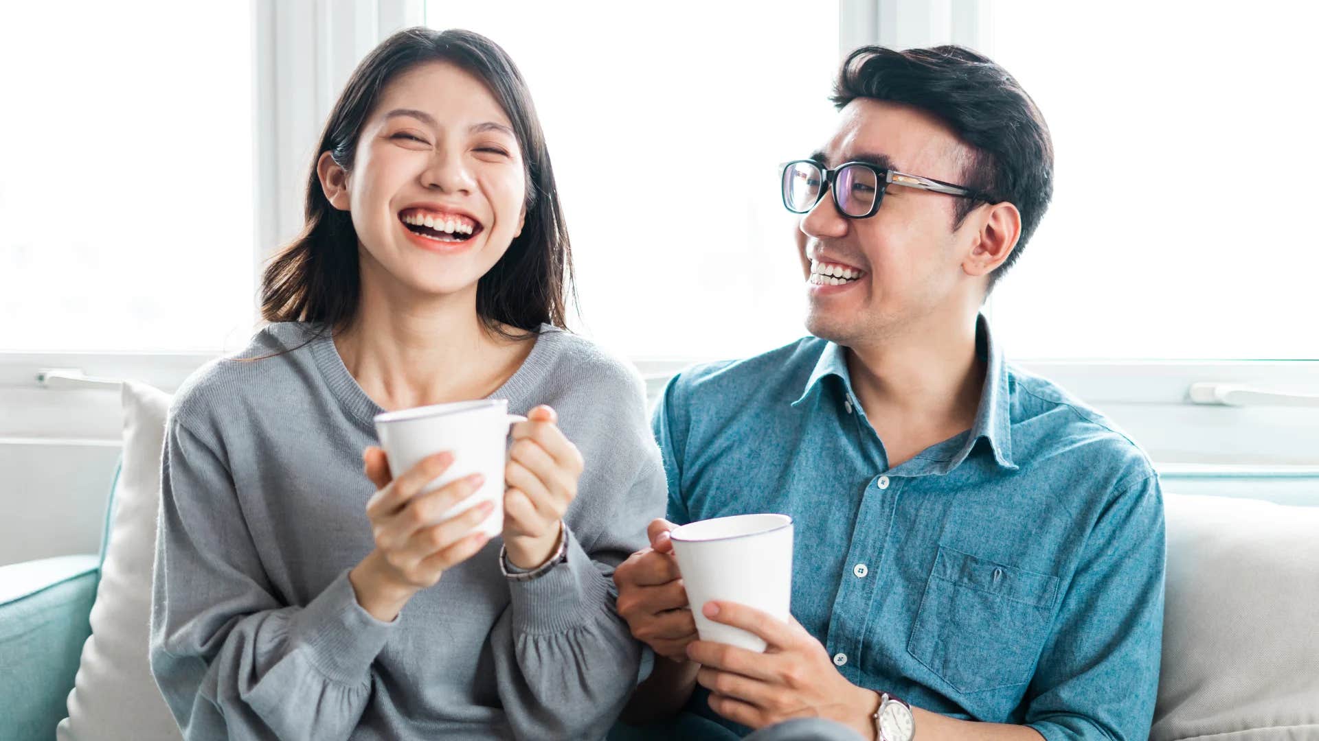 man telling woman we're on the same team
