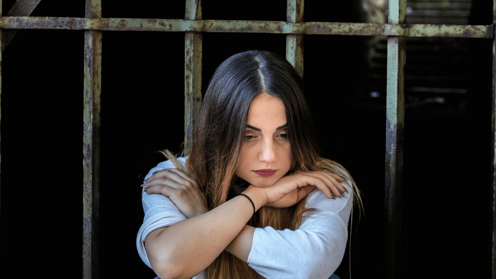 woman who lacks grit saying she's done trying