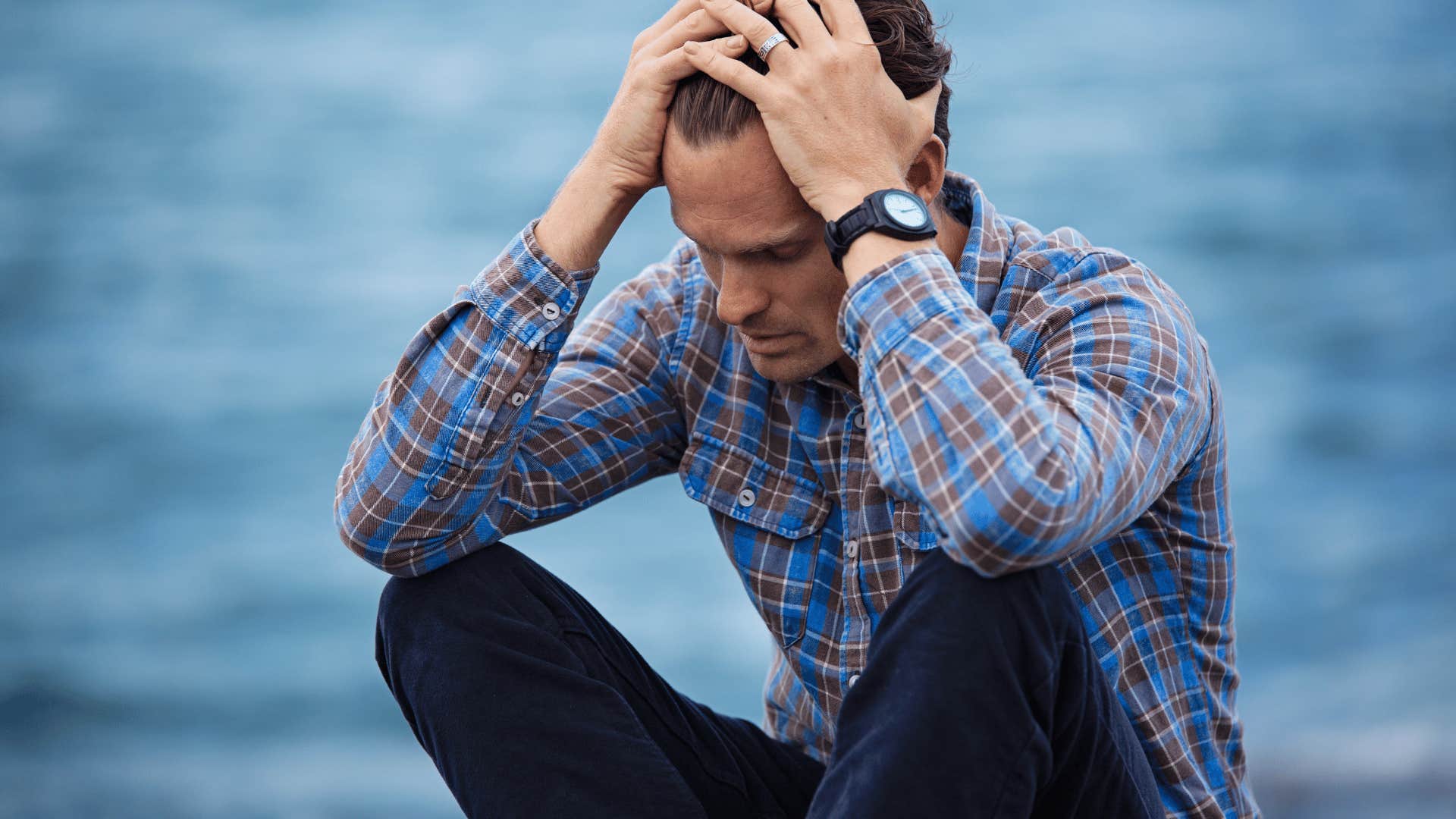 man who lacks grit saying people always let him down